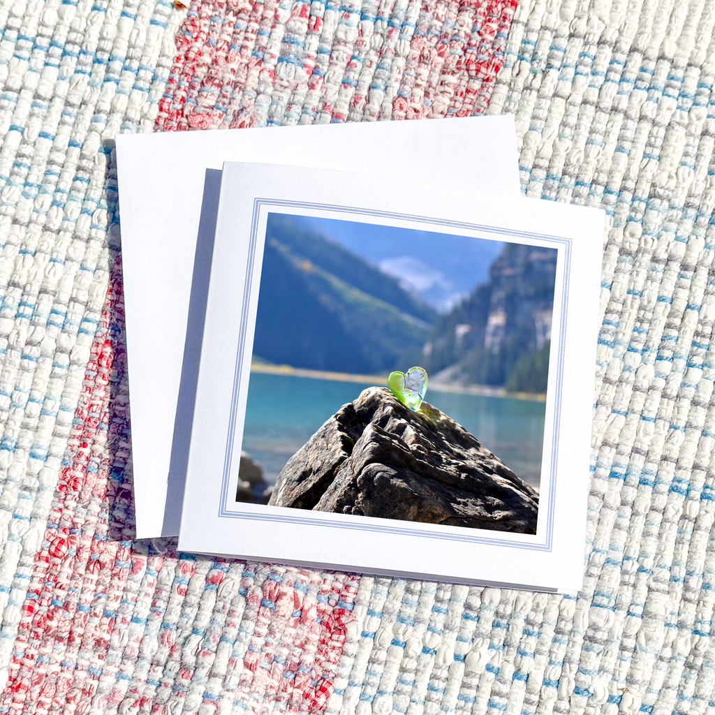 SH01 Artisan Heart and Lake Louise Card