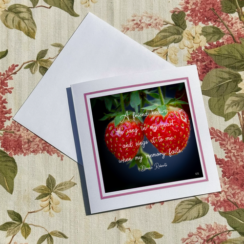 FR01 Friendship Card - Song In My Heart