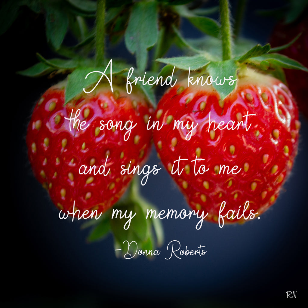 FR01 Friendship Card - Song In My Heart