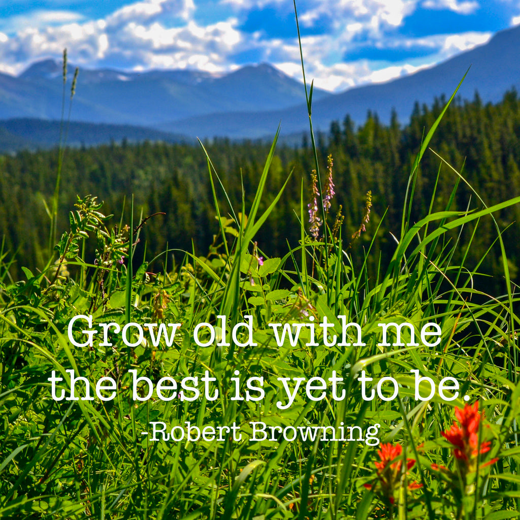 LV04 Grow Old With Me Card