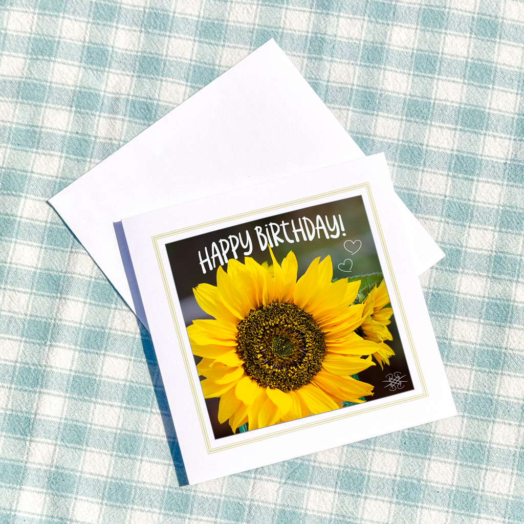 HB06 Happy Birthday Glorious Sunflower