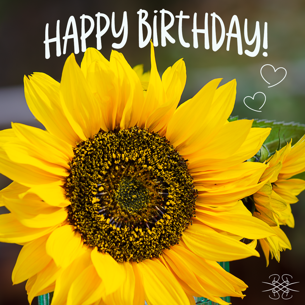 HB06 Happy Birthday Glorious Sunflower