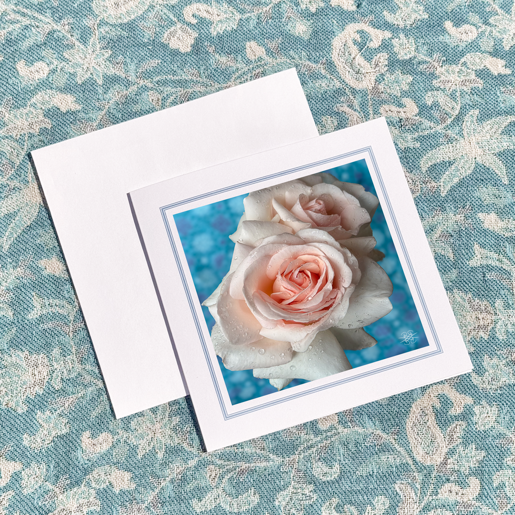 SS04 Spectacular Summer Card - Soft Rain Kissed Roses