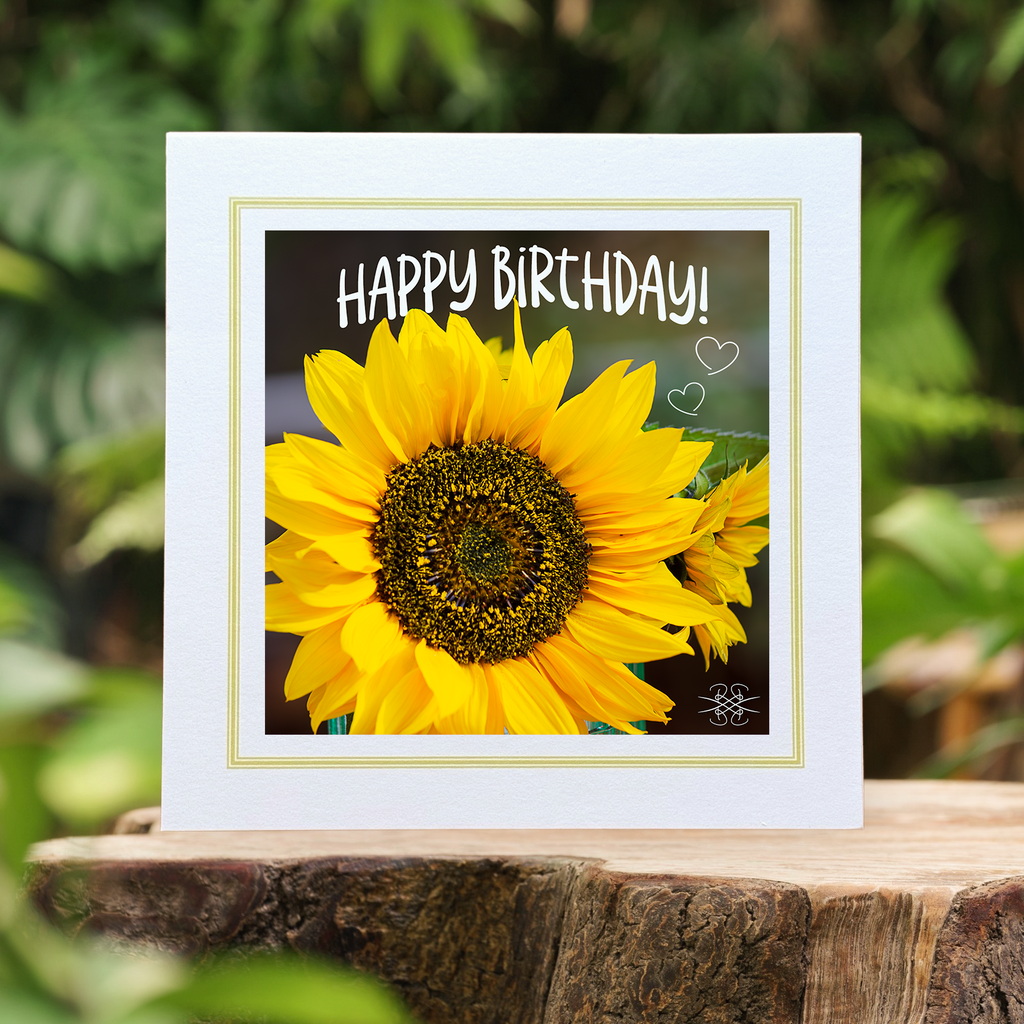 HB06 Happy Birthday Glorious Sunflower